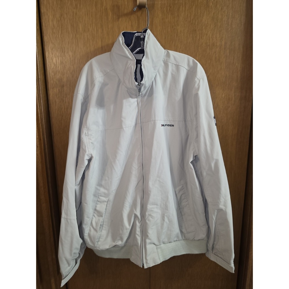 Tommy Hilfiger Men's Yacht Jacket in Cream- Sz 2XL